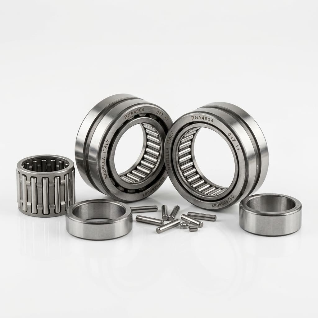 Precision needle bearings for specialized engineering.