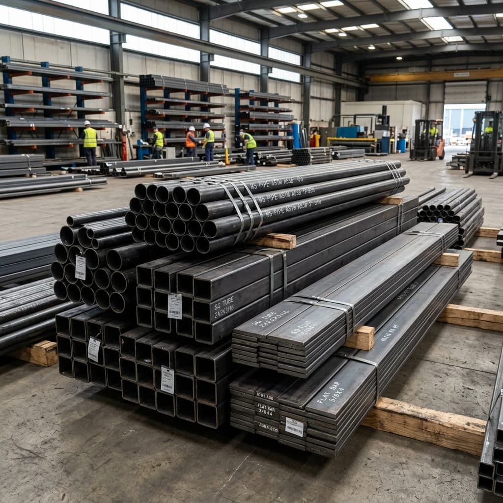 Custom mild-steel industrial products and fabrication.