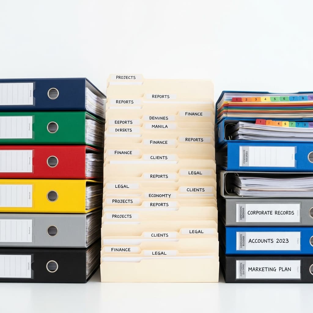 High-end document files and folders from a stationery supplier Chennai.