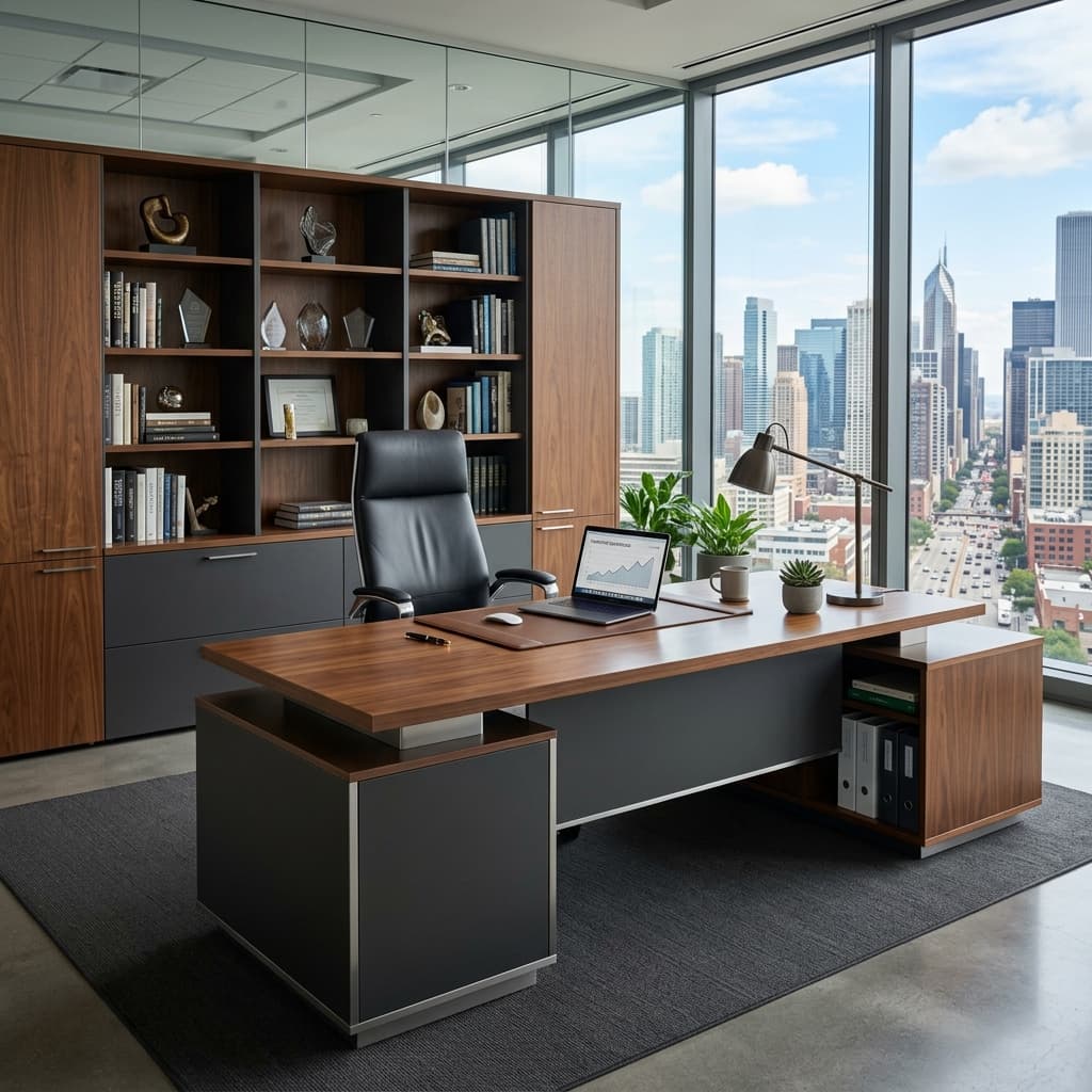 Premium workspace furniture from a stationery supplier Chennai.