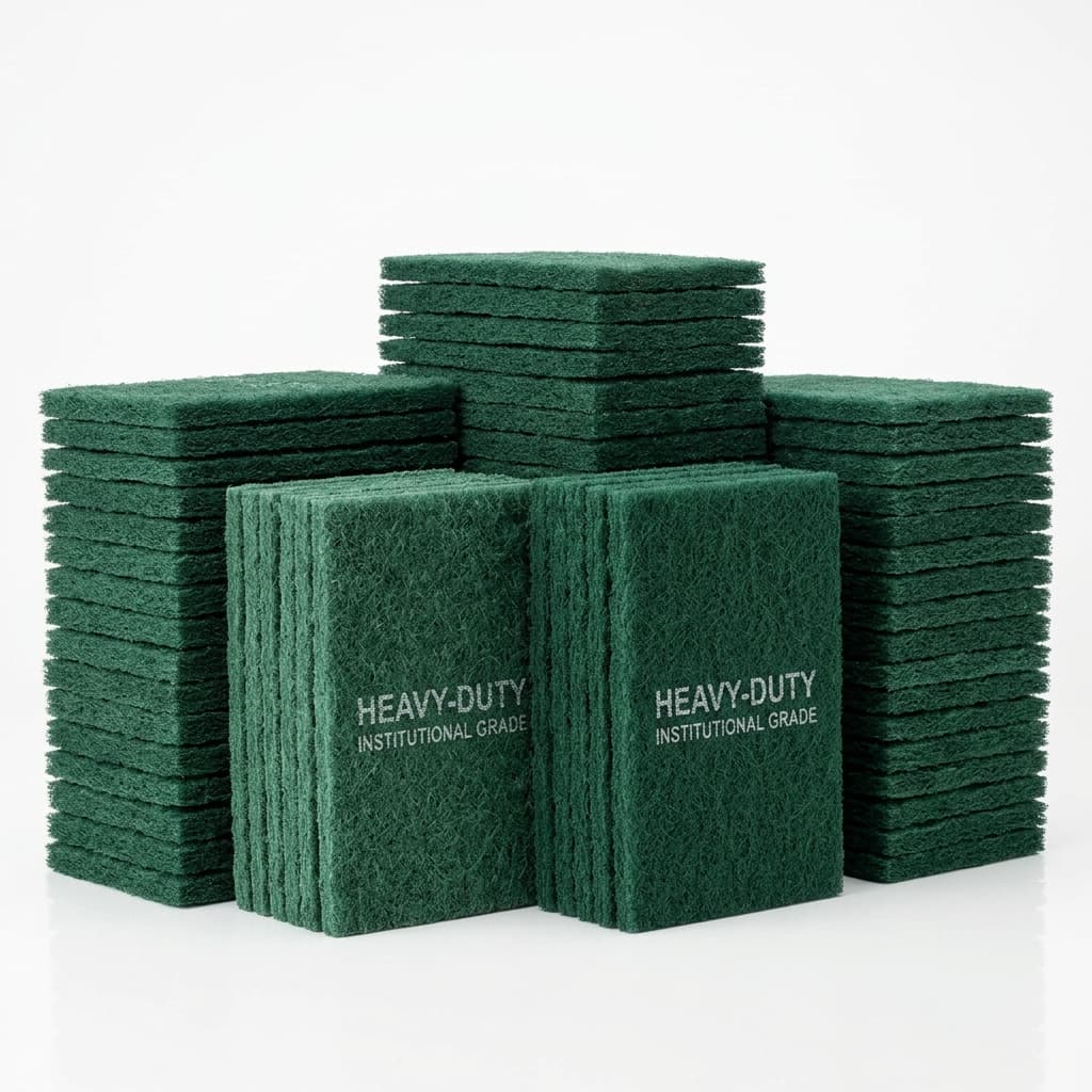 Advanced floor scrubbing pads from a housekeeping material supplier in Chennai.